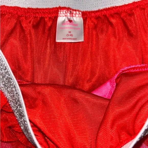 Target Kids Tulle Skirt - Red, Pink, Silver - Picture 3 of 3